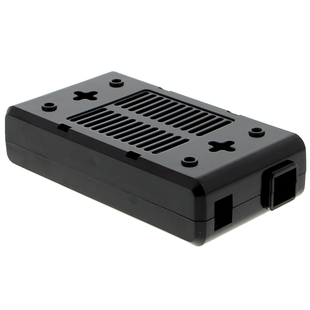 Carcasa de plástico para Arduino MEGA - negra, hermética al polvo