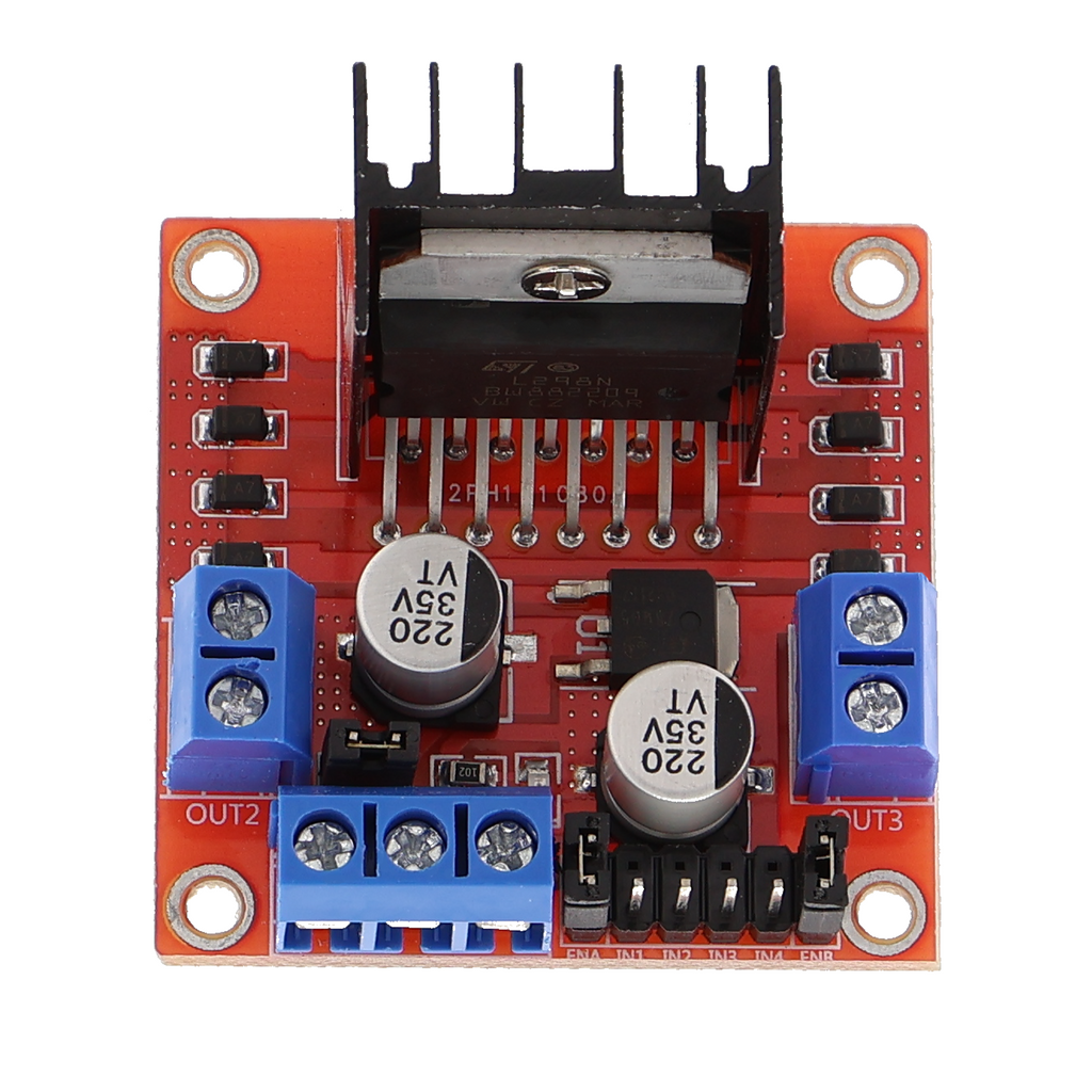 Driver per motori L298N - ponte H per 2 motori CC, 5-35 V