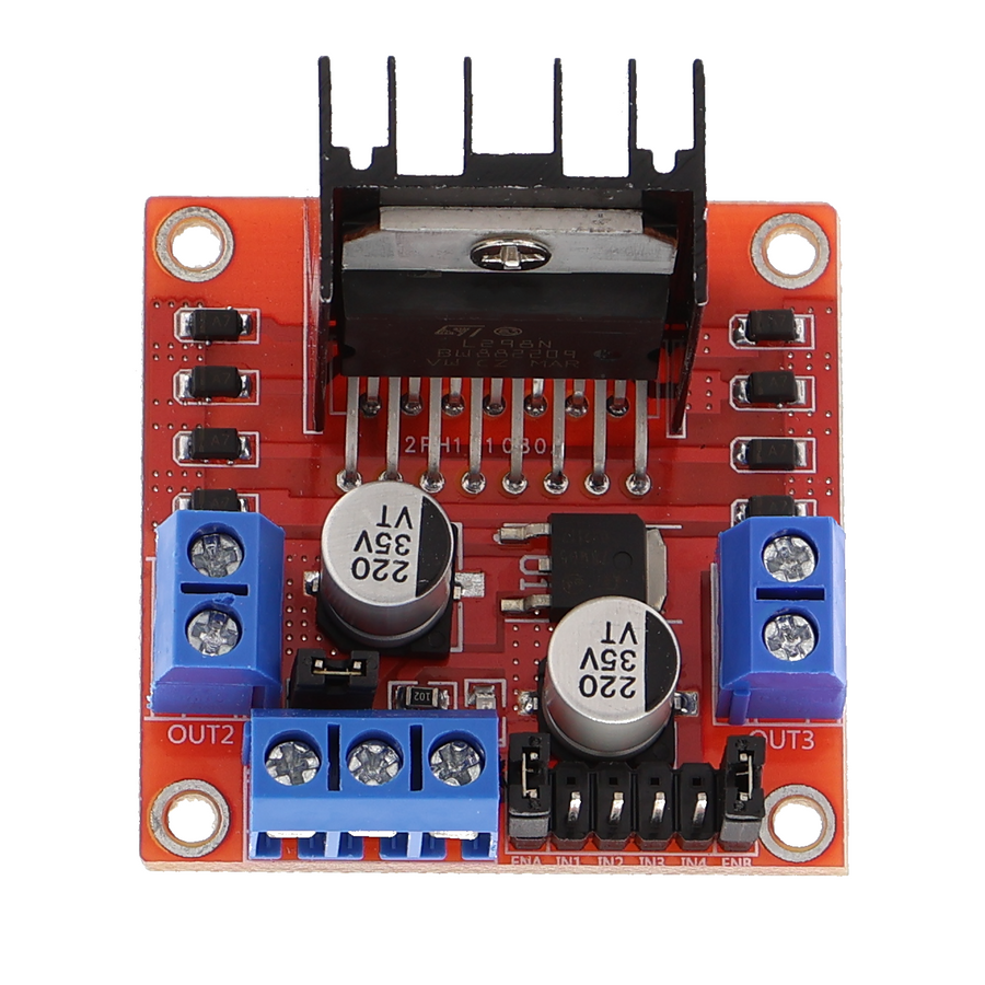 Driver per motori L298N - ponte H per 2 motori CC, 5-35 V
