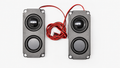 Luidsprekerset in behuizing 5W 8Ohm stereo / 2.54mm JST-stekker