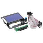 LCD 12864 3D-printerdisplay smart controller voor RAMPS1.4 - zwart