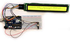 Display LCD 4002A-V2.1 (2 righe / 40 caratteri) per Arduino / LCD 4002A / retroilluminazione: verde
