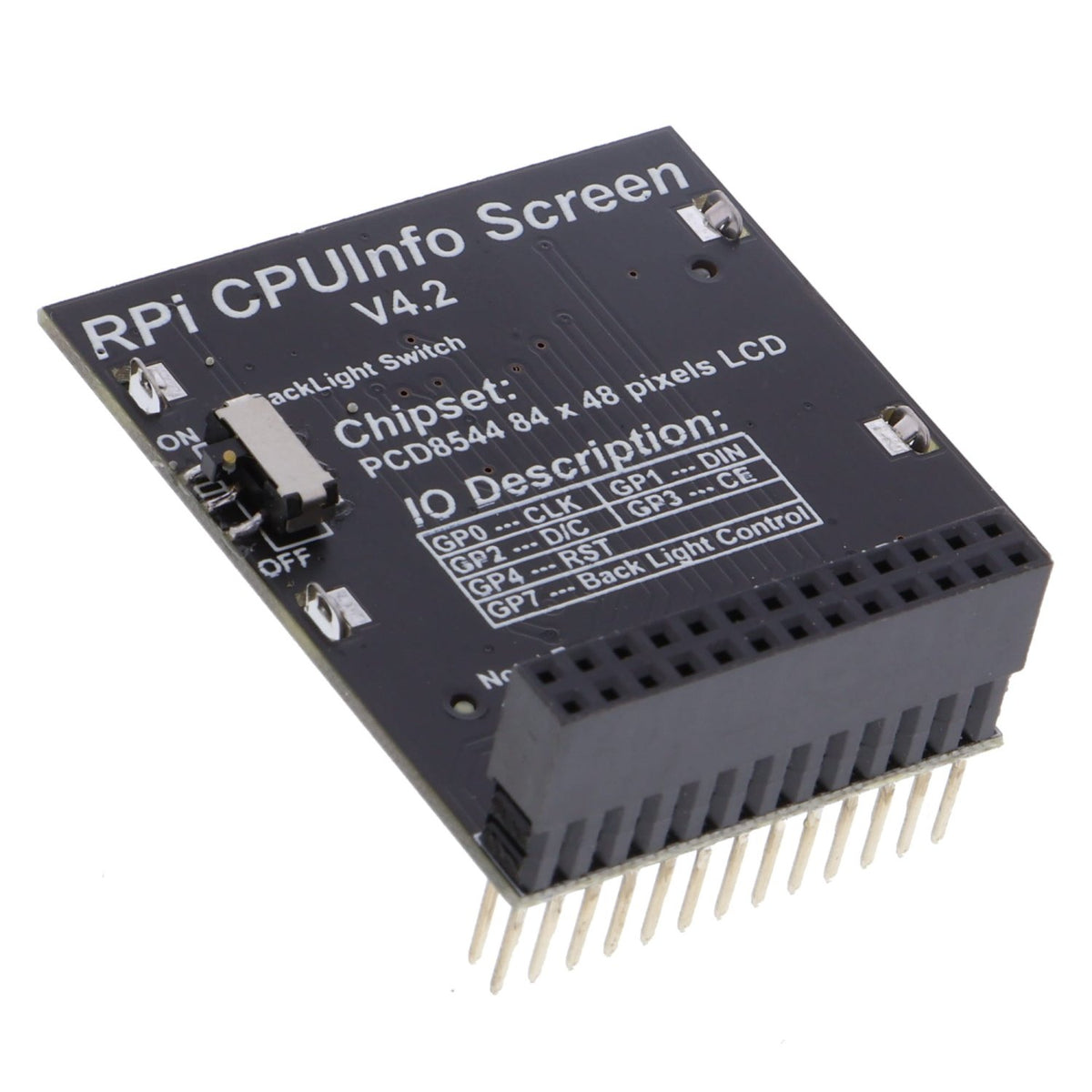 LCD Touchscreen 3,5 Zoll - 320 x 480 Pixel, GPIO, für Raspberry Pi - F23108471 - Funduino