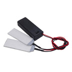 LED Rubber Pad - 2 Illuminated Eyes, Flexible, 22 x 64 mm, 5 V