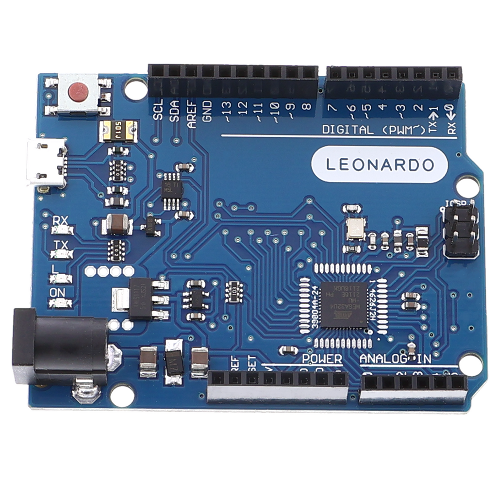 Leonardo R3 Microcontroller - ATmega32U4, USB, 5 V