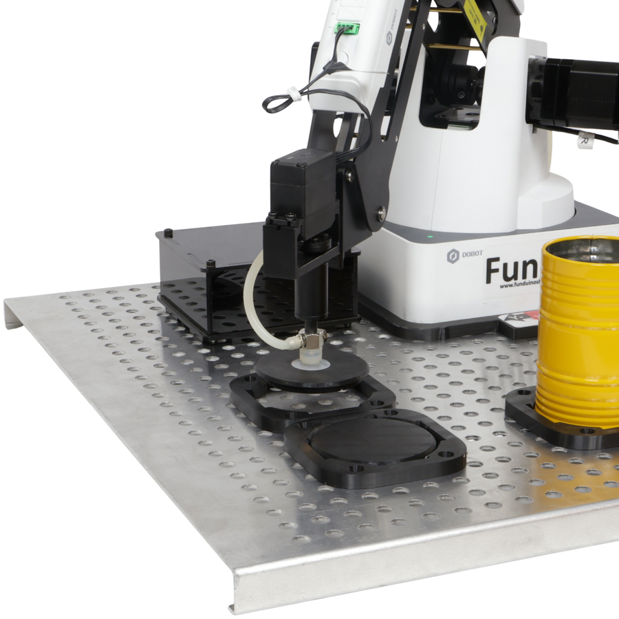 Barrel filling learning module for DOBOT Magician - 2 barrels, 2 lids