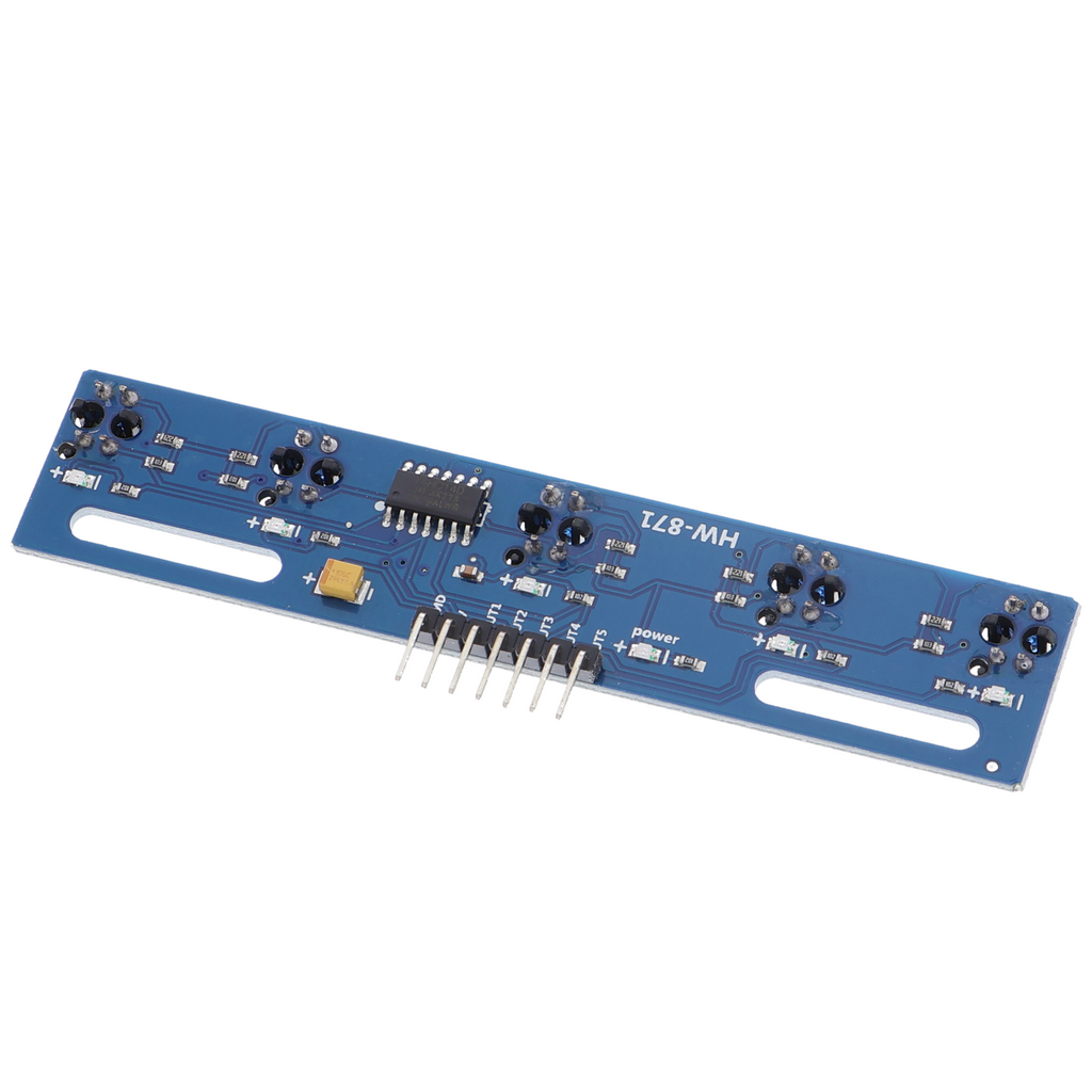 Module de suivi de ligne, 3,3V / 5V (TCRT5000) HW-871 infrarouge à 5 canaux