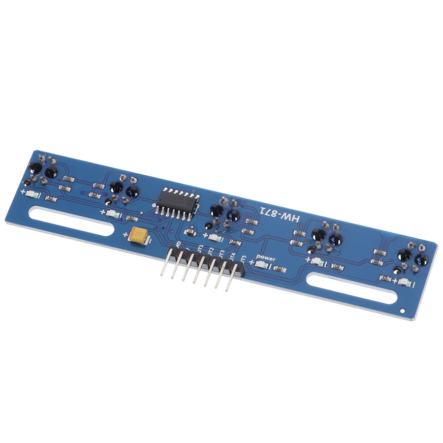 Module de suivi de ligne, 3,3V / 5V (TCRT5000) HW-871 infrarouge à 5 canaux