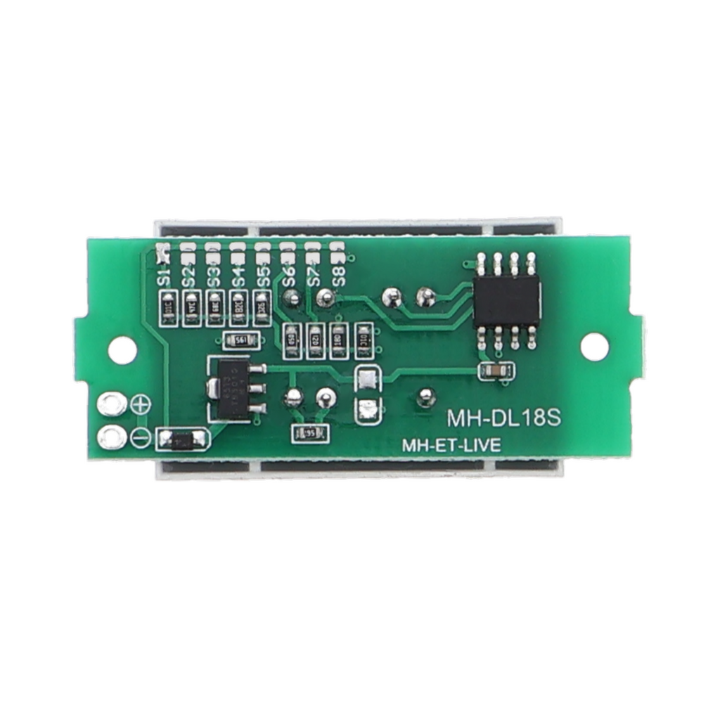 Lithiumbatterijcapaciteits- / laadindicator LCD
