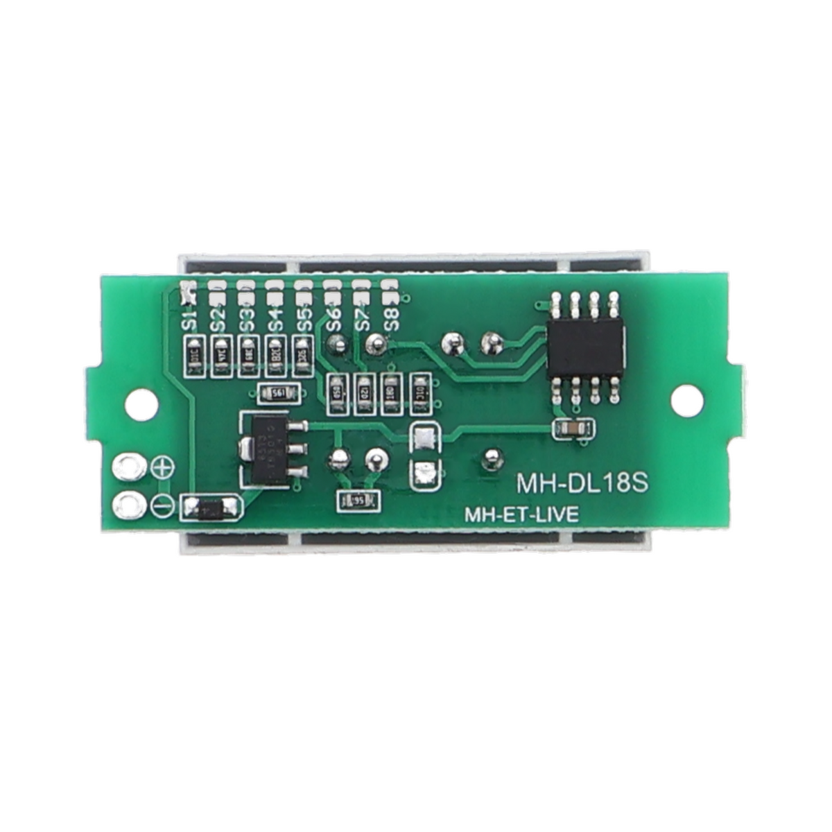Lithiumbatterie 3 Ah - 3,7 V, LCD-Ladungsanzeige, Schutzmodul