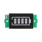 Lithiumbatterijcapaciteits- / laadindicator LCD