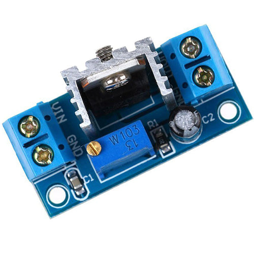LM317 Voltage Regulator - adjustable 1.2-37 V, 1.5 A