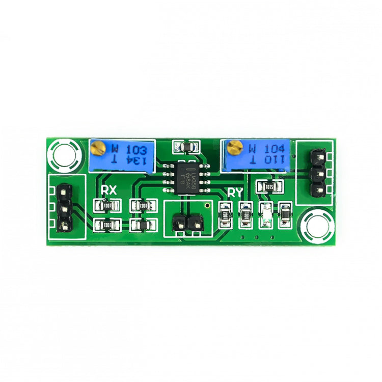 LM358 doppio amplificatore operazionale su PCB