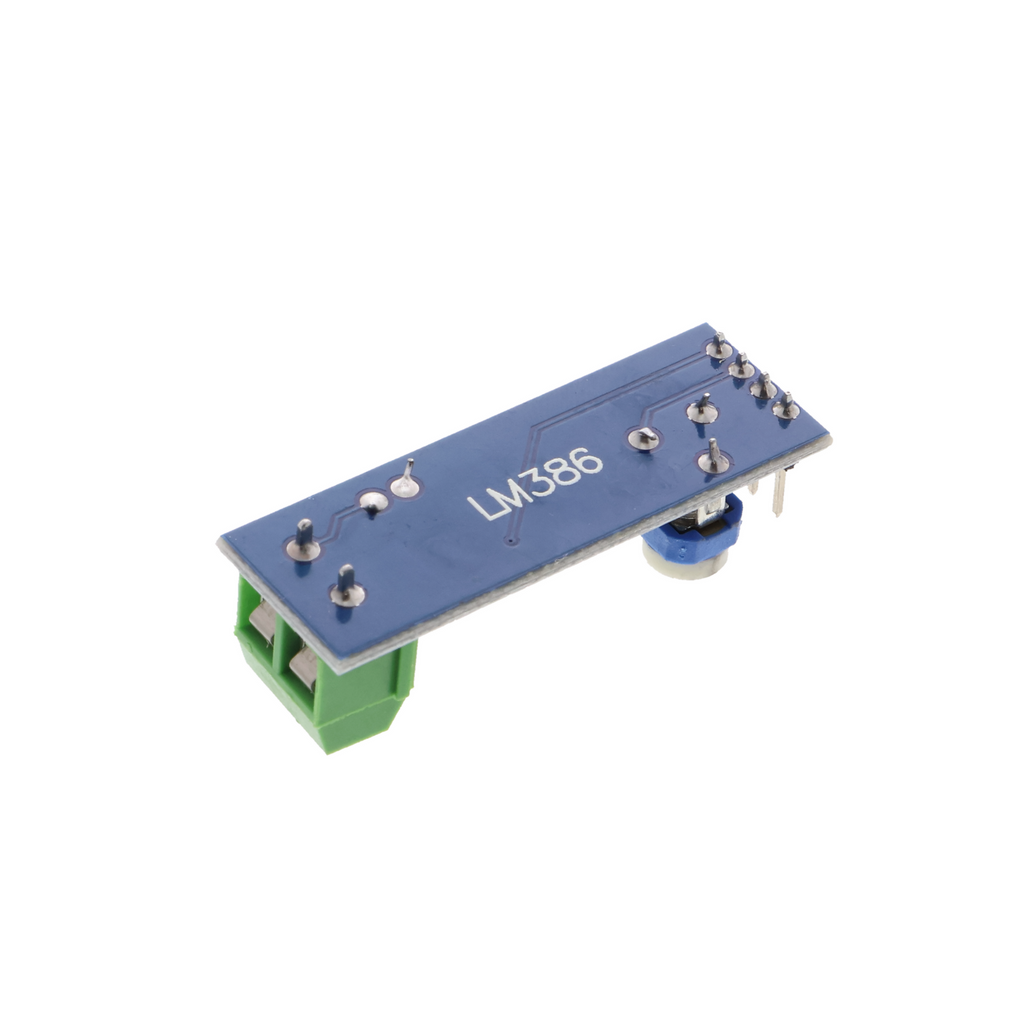 Módulo amplificador de audio LM386 200 veces (resistencia ajustable)