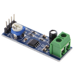 Módulo amplificador de audio LM386 200 veces (resistencia ajustable)