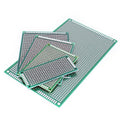 Geperforeerde printplaat, dubbelzijdig (groen) - 90 mm x 150 mm, rastermaat 2,0 mm