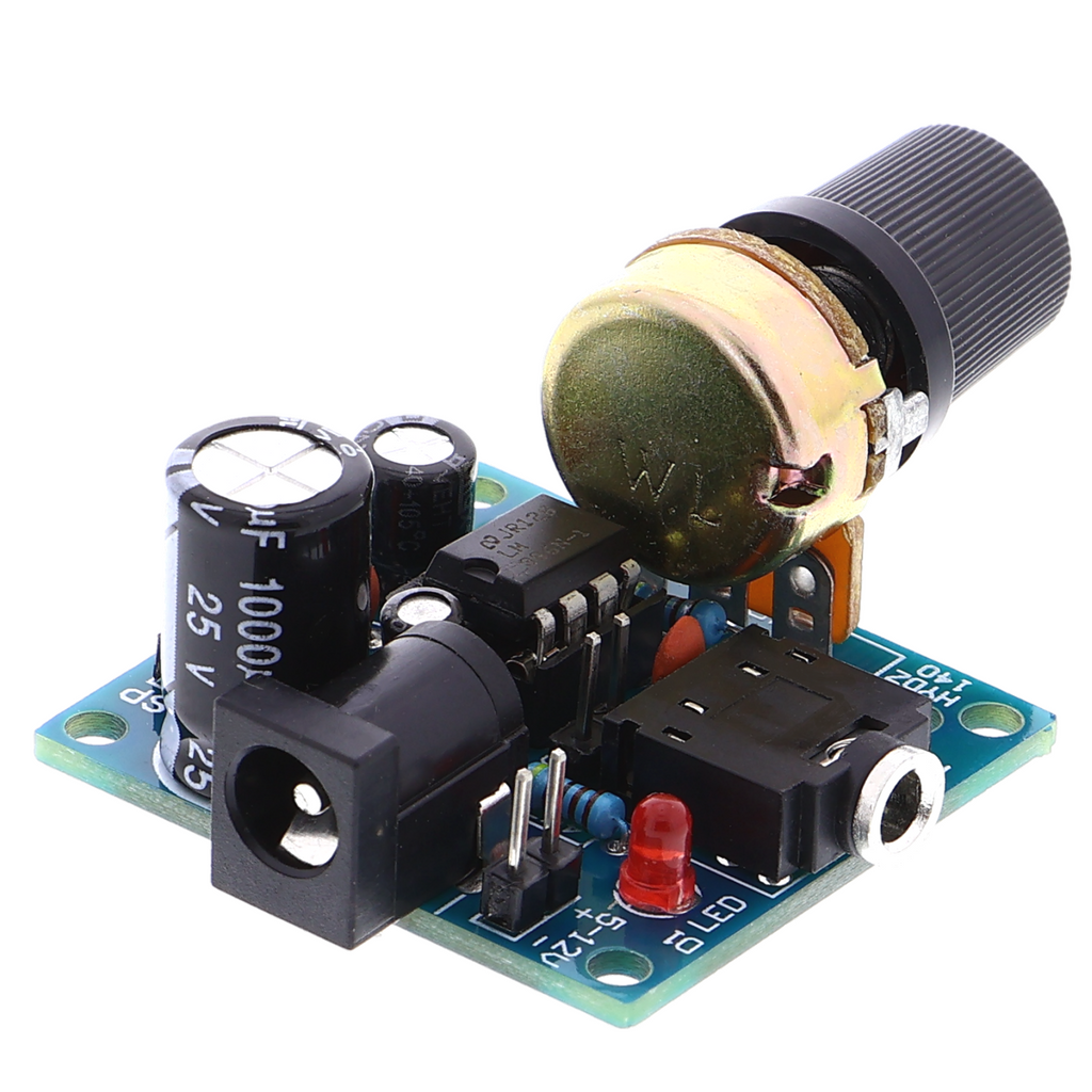 Esercizio di saldatura: amplificatore audio LM386 -10W per altoparlanti