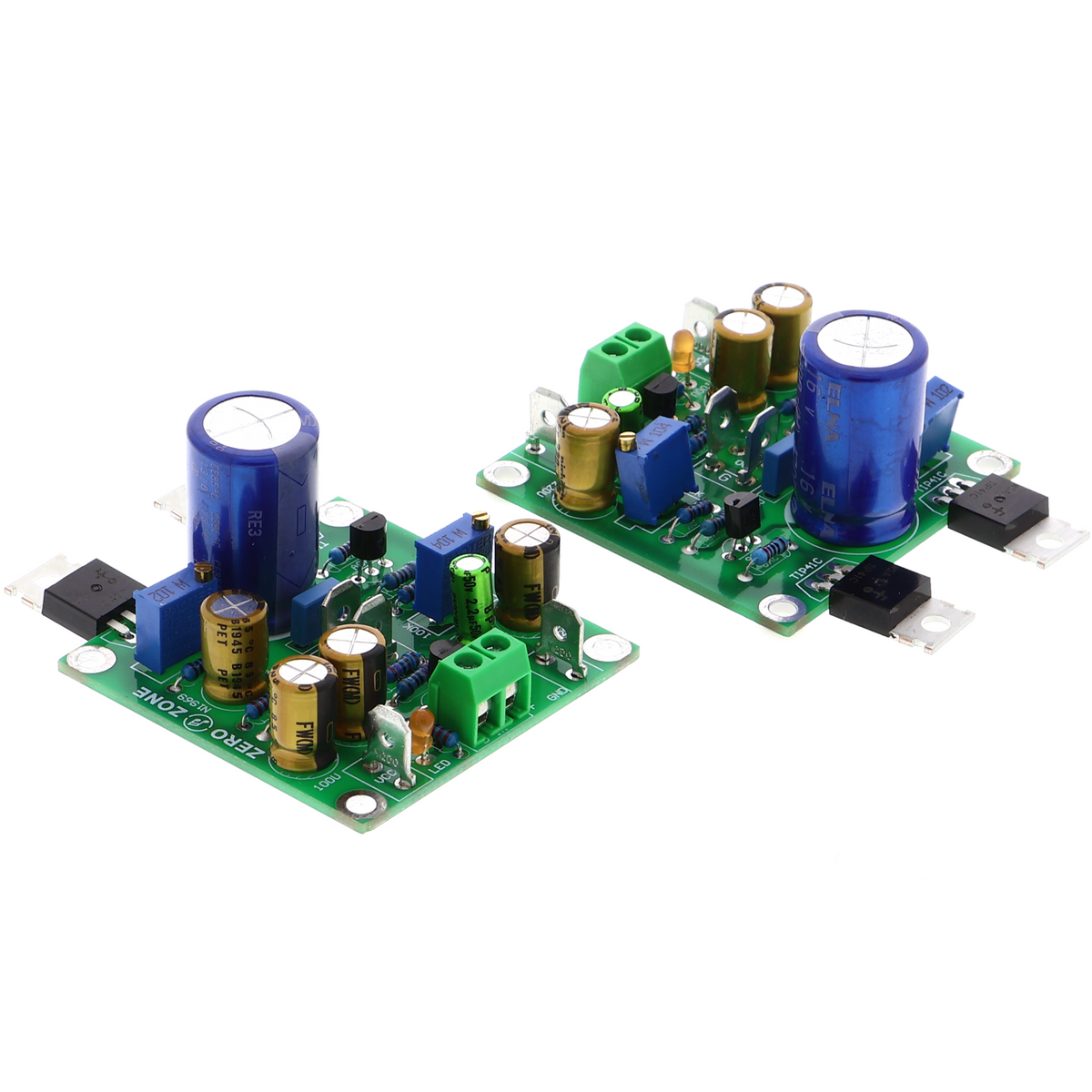 Kit fai da te per esercitazione di saldatura, amplificatore audio TIP41C JLH1969 (versione mini) - 2 pezzi
