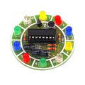 Ejercicio de soldadura (kit) - luz de discoteca - sistema de iluminación controlado por sonido