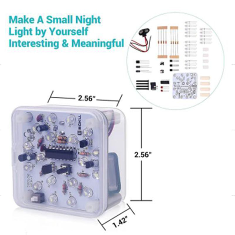Soldeeroefening - DIY-nachtlamp, DC 9-12V