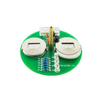 Exercice de soudure, toupie avec LED rotatives