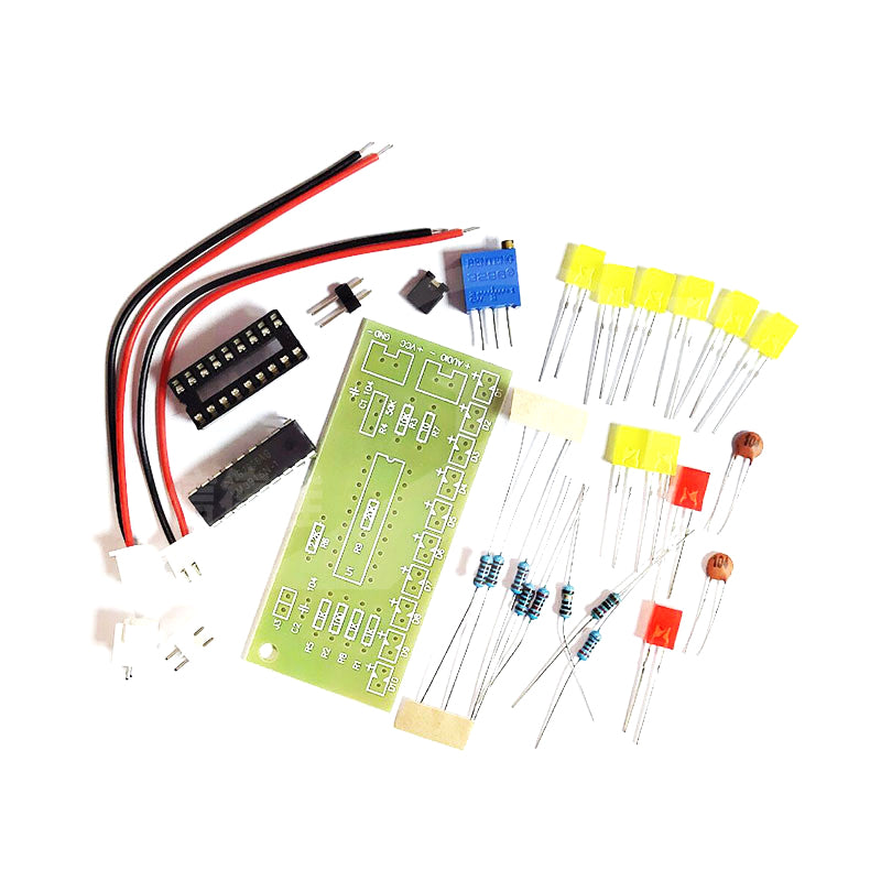 Lötübung LED-Lautstärkeanzeige LM3915 - 9-15 V