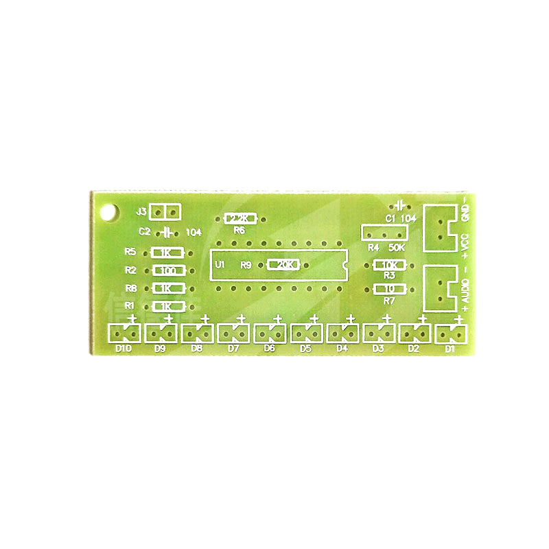 Lötübung LED-Lautstärkeanzeige LM3915 - 9-15 V
