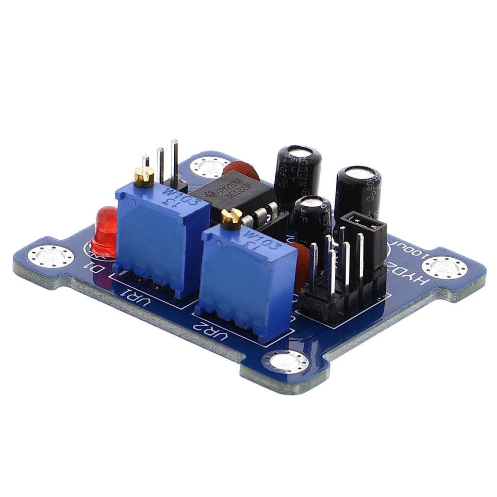 Soldering practice signal generator NE555 - 1 Hz-10 kHz, 5 V