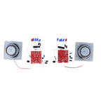Soldering practice amplifier - stereo, 2 x 3 W at 4 ohms, 5 V