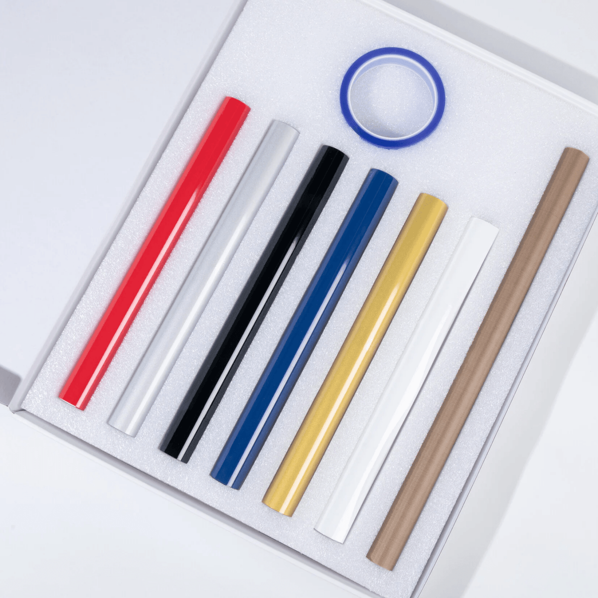 LOKLiK Starter Pack für Auto Heat Press - Transferfolie, 6 Farben - F23110601 - Funduino