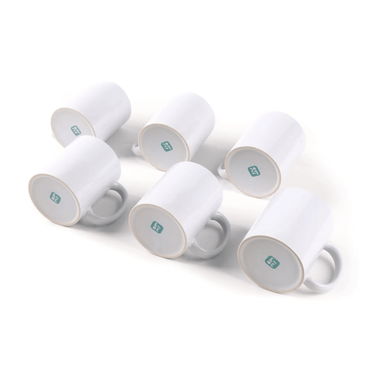 LOKLiK Sublimationstasse - 6er Pack, 325 ml, blanko - F23110632.1 - Funduino