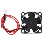 Ventilador de 12V con conector JST XH 2.54 - 30 x 30 x 10 mm