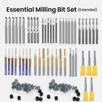 Makera milling cutter set - 52 pieces, 3.175 mm shank