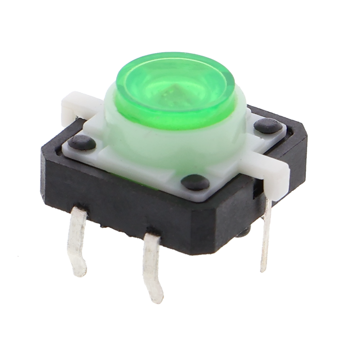 Master-10 Stk. LED-Kurzhubtaster 12V, 12x12 mm - diverse Farben - F23107707 - Funduino