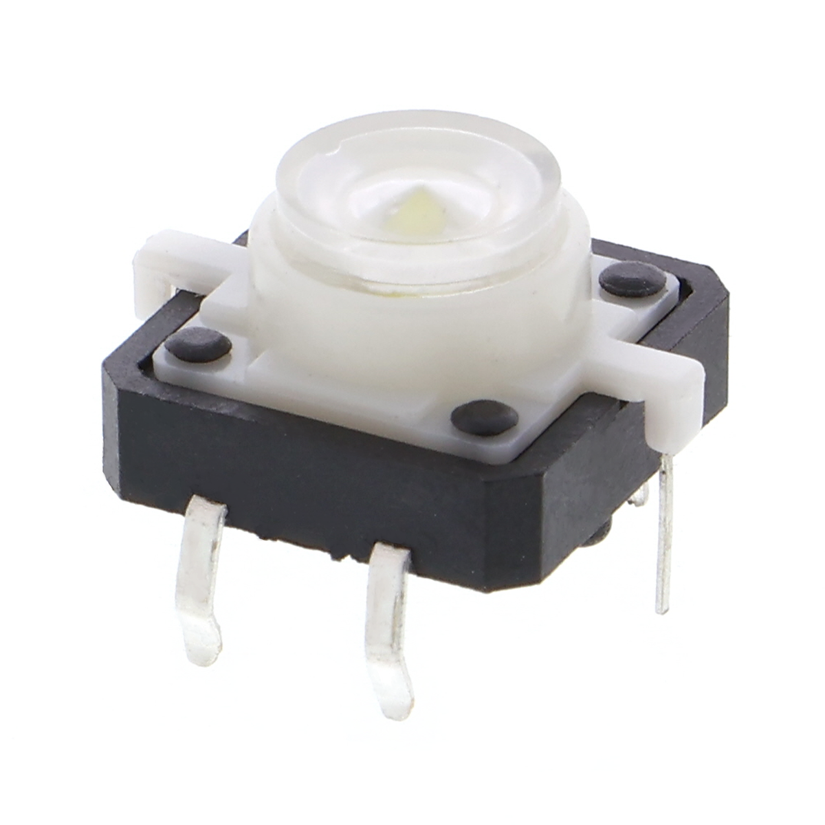 Master-10 pièces. Boutons-poussoirs LED à courte course 12V, 12x12 mm - couleurs diverses