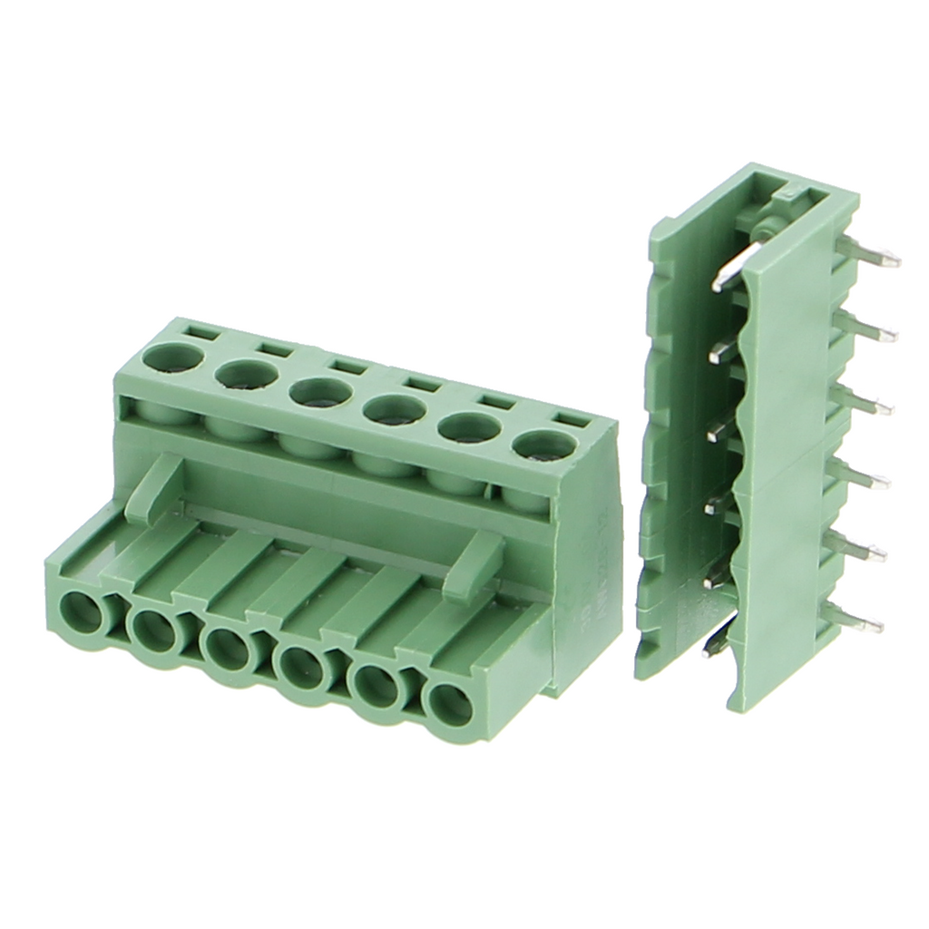 Schraubklemmenblock 2EDG - 10 Stück, 5,08 mm, 2- bis 6-polig