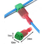 Abzweigklemme T-Form - Stromdieb, 10 Stück, 0,5-4 mm²