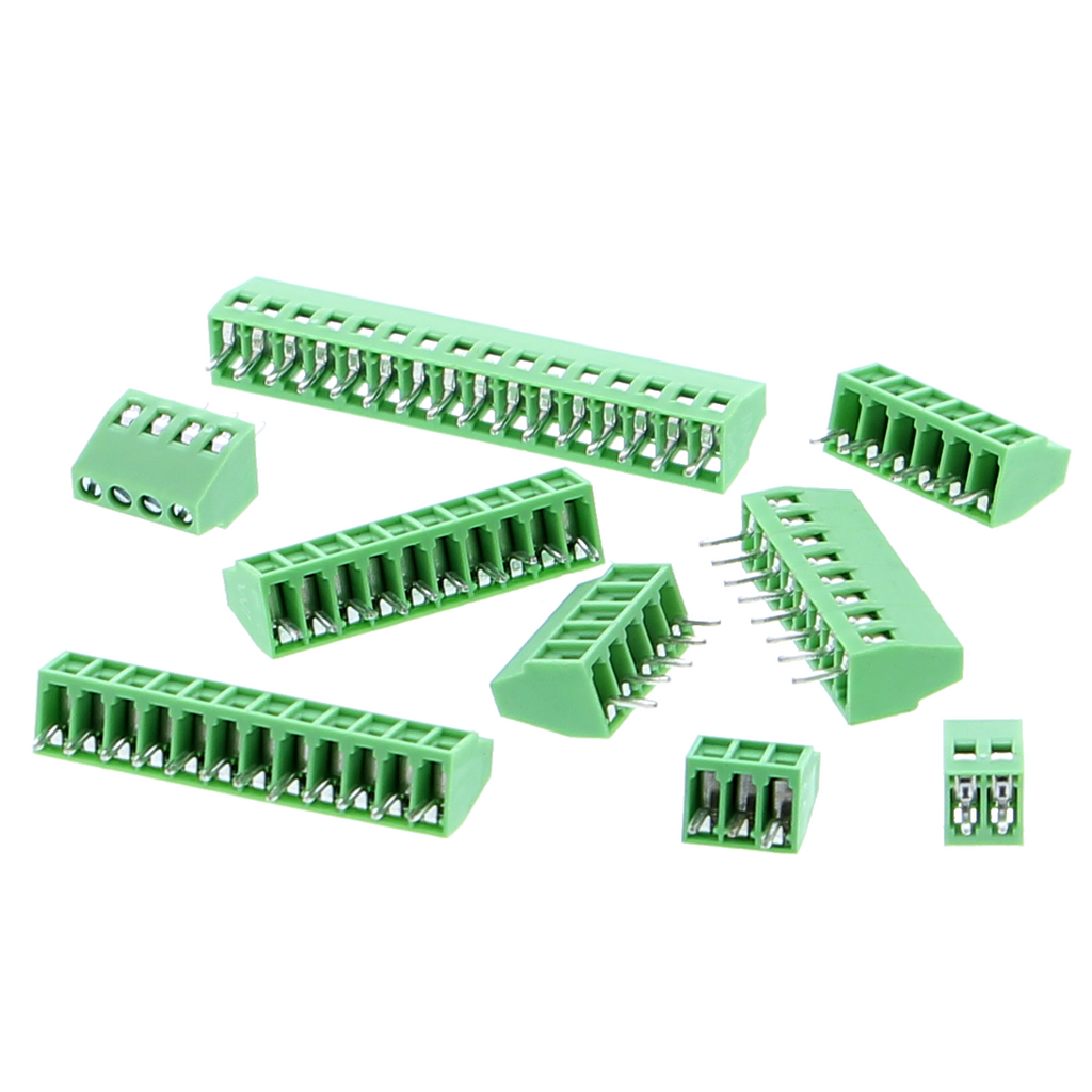 Screw terminal block 2.54 mm - 20 pieces, THT, 2- to 16-pole