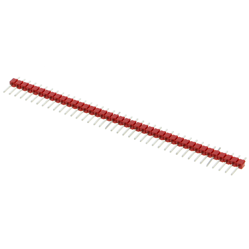 Stiftleiste 40 Pin - 2,54 mm Raster, teilbar, verschiedene Farben
