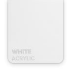 Master-acrylplaten 3mm voor lasercutters (210x300mm) - 5 stuks