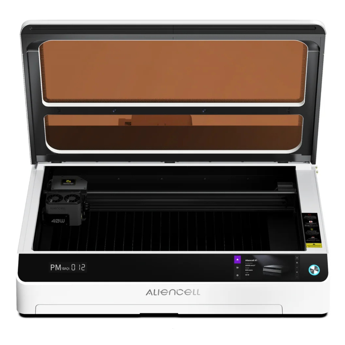 Master-Aliencell X1-diodenlaser-lasergraveerder + Air Assist Pro