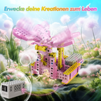 Apitor Robot G - 8-in-1 Roboter Bausatz, 298 Teile, mit oder ohne Box