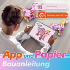 Apitor Robot G - 8-in-1 Roboter Bausatz, 298 Teile, mit oder ohne Box