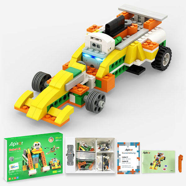 Apitor Robot Q educational robot - 20 models, programmable, with or without box