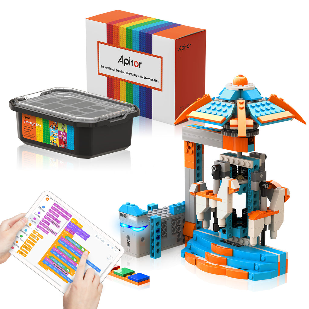 Master-Apitor Robot S - 10-in-1-leerrobotkit (middelbaar niveau)