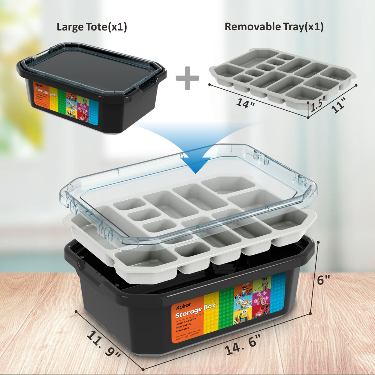 Master-Apitor Robot S - 10-in-1-leerrobotkit (middelbaar niveau)