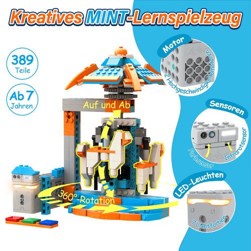 Apitor Robot S Lernroboter - 10-in-1, 389 Teile, mit oder ohne Box