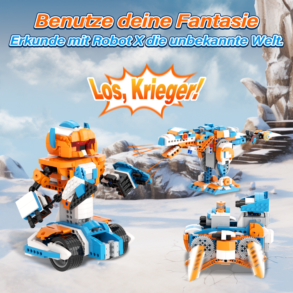 Master-Apitor Robot X - kit robot educativo 12-in-1 per utenti avanzati