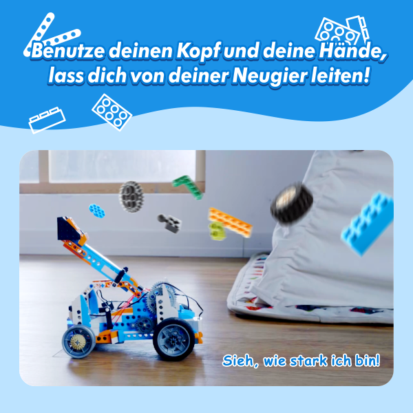 Master-Apitor Robot X - kit de robot éducatif 12-en-1 pour utilisateurs avancés