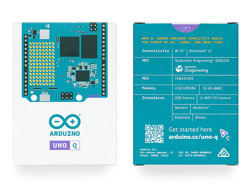 Master-Arduino® UNO™ Q (2 GB RAM / 4 GB RAM)